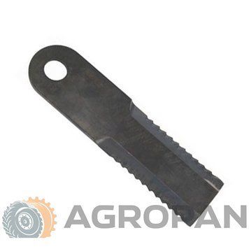 Ніж подрібнювача рухливий зубчастий комплект (H212698 - 8 шт) JD 9880 STS AH213459 фото