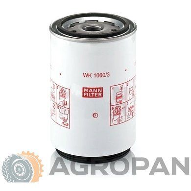 Фільтр гр / очищення палива (068711 / RE500186 / 796213 / R90T / 84989840) (MANN) WK10603X фото